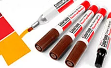 Marqueurs de retouche couleur