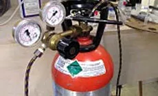 Photo : CO2 cylindre