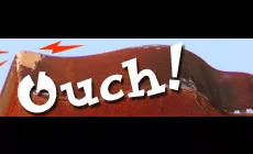 Fixation rapide pour une finition ébréchée : utilisez une goutte de super glue