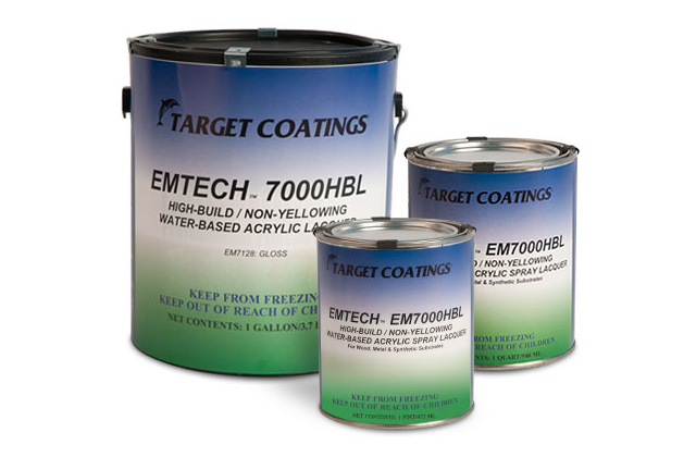 Instructions pour la laque de pulvérisation à base d’eau cible