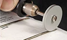 Frettez la roue fine de polissage, continuez à bouger