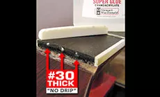 Épaisseur #30 super glue