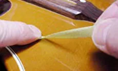 Ponçage du remplissage en goutte