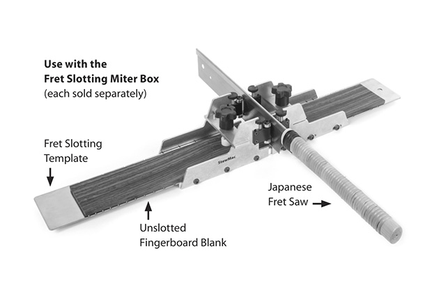 Instructions relatives à la boîte du mitre Fret Slotting