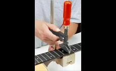 Frottement le long de la manche