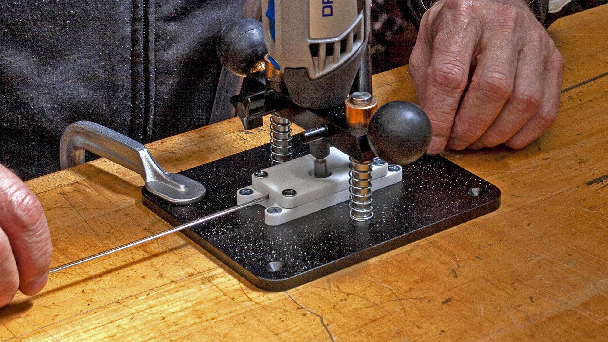 Réduire la hauteur de la patte de la fréchette pour les fentes de fréchette peu profondes