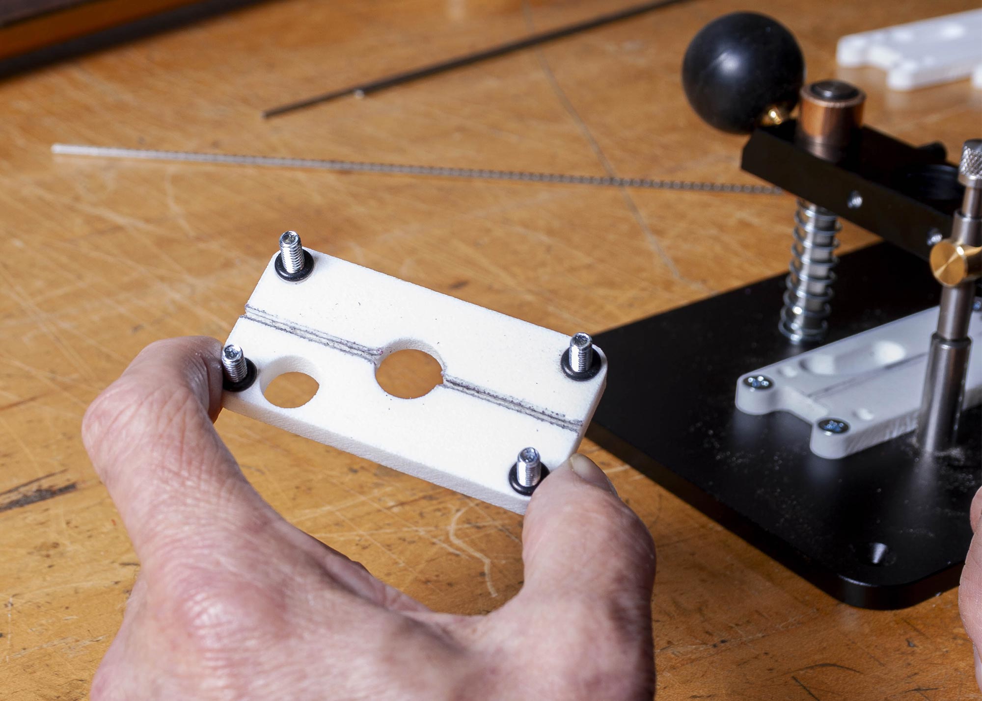 Affichage des joints toriques sur la cartouche.