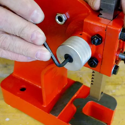 Réglage de l'élévateur