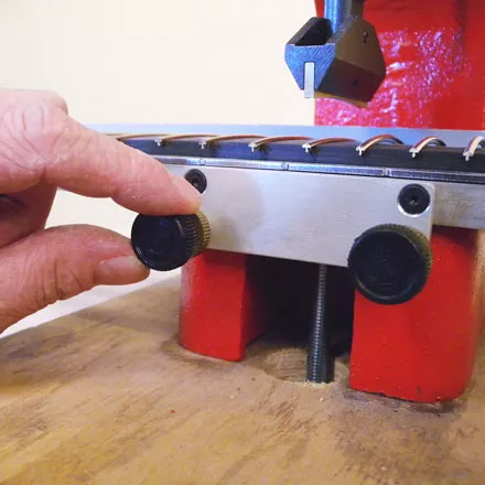 Installation de frettes non attachées