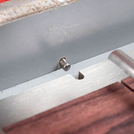 indexing pin