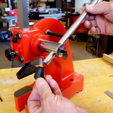 Remplacer le ressort de recul