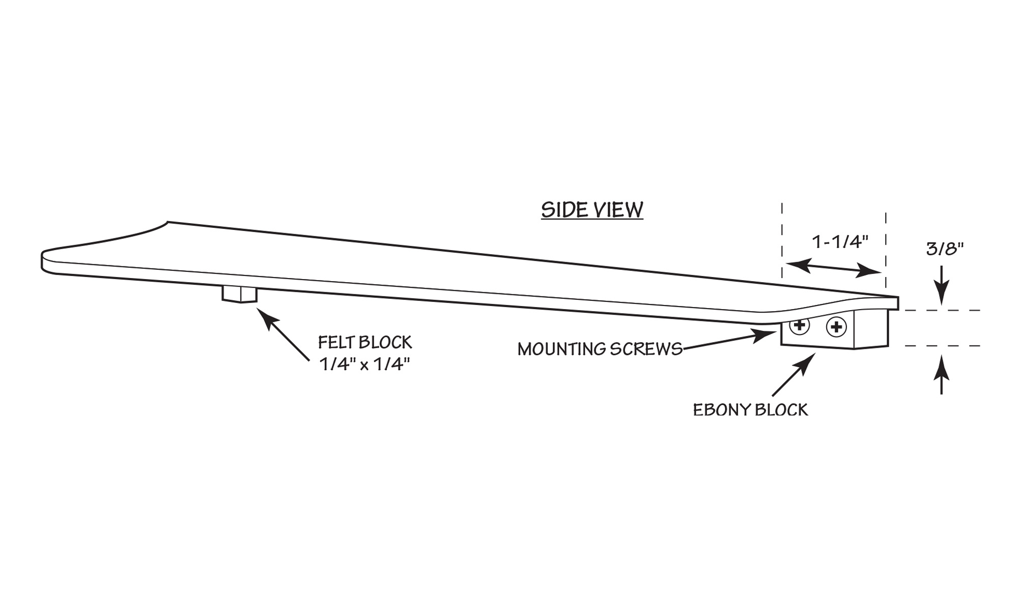 Repose-doigt Benedetto