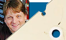 Garde-buse endommagé