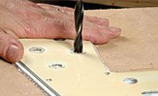 Drilled holes