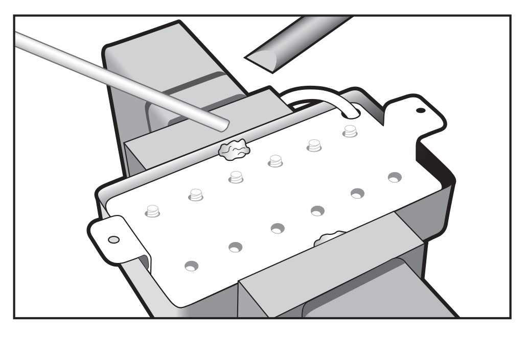 Couvercle de ramassage Humbucking