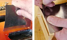 Photo : jauge de rayon