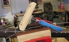 Coupe de l'anneau de montage