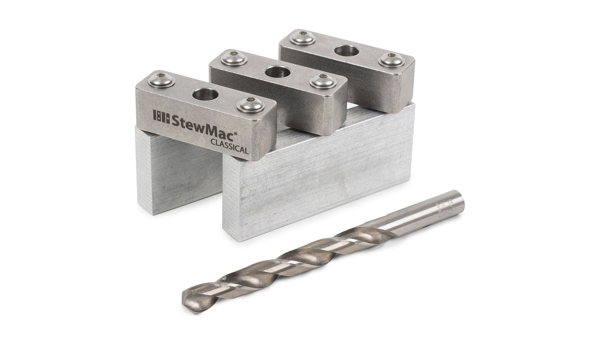 Gabarit de perçage Tuner pour têtes à fente