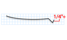 Second bend