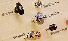 Divers boutons de sangle