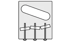 Selle télescopique compensée