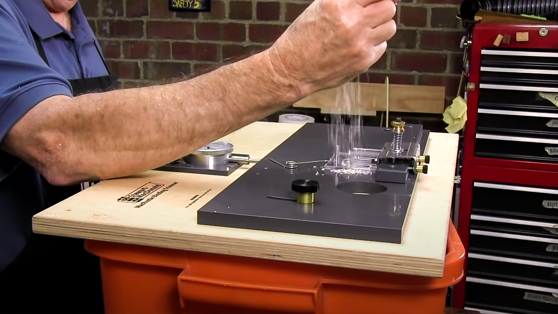 Collecteur de poussières fait maison