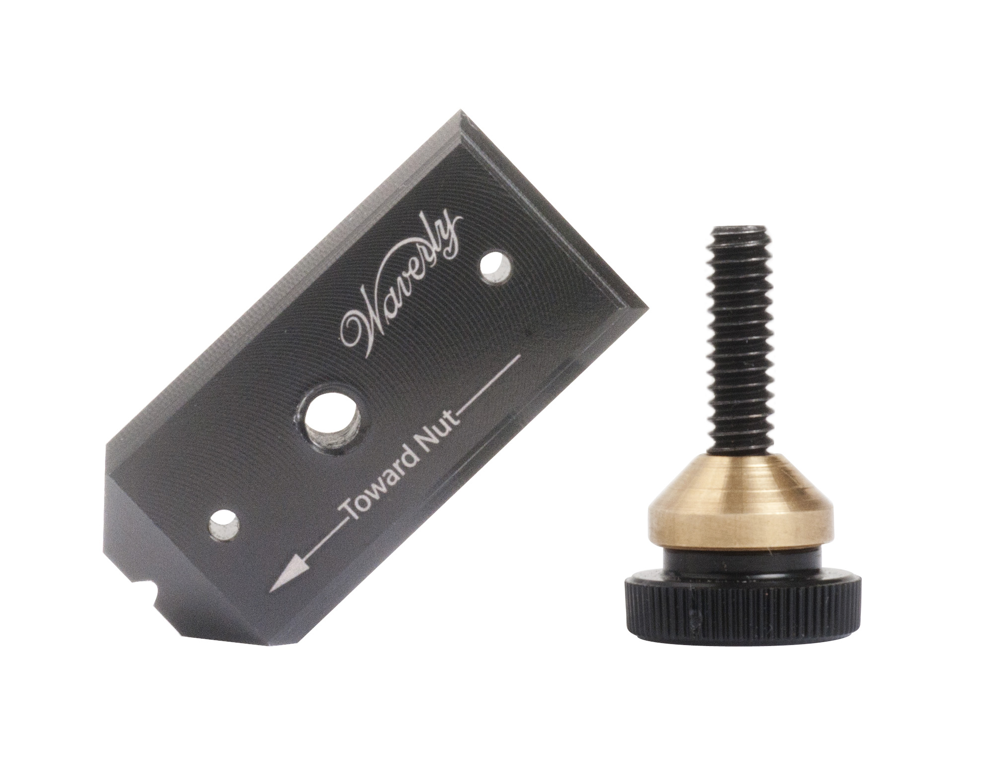 Instructions pour le gabarit de perçage Waverly Tuner