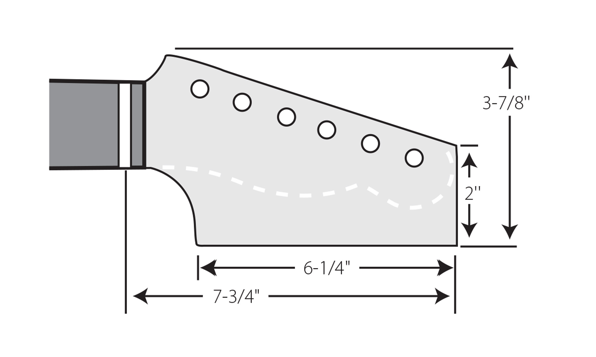Forme de la tête de cheville