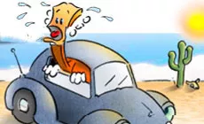 Chaud-toon de voiture