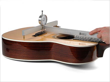 Instructions relatives à la jauge de déflexion supérieure