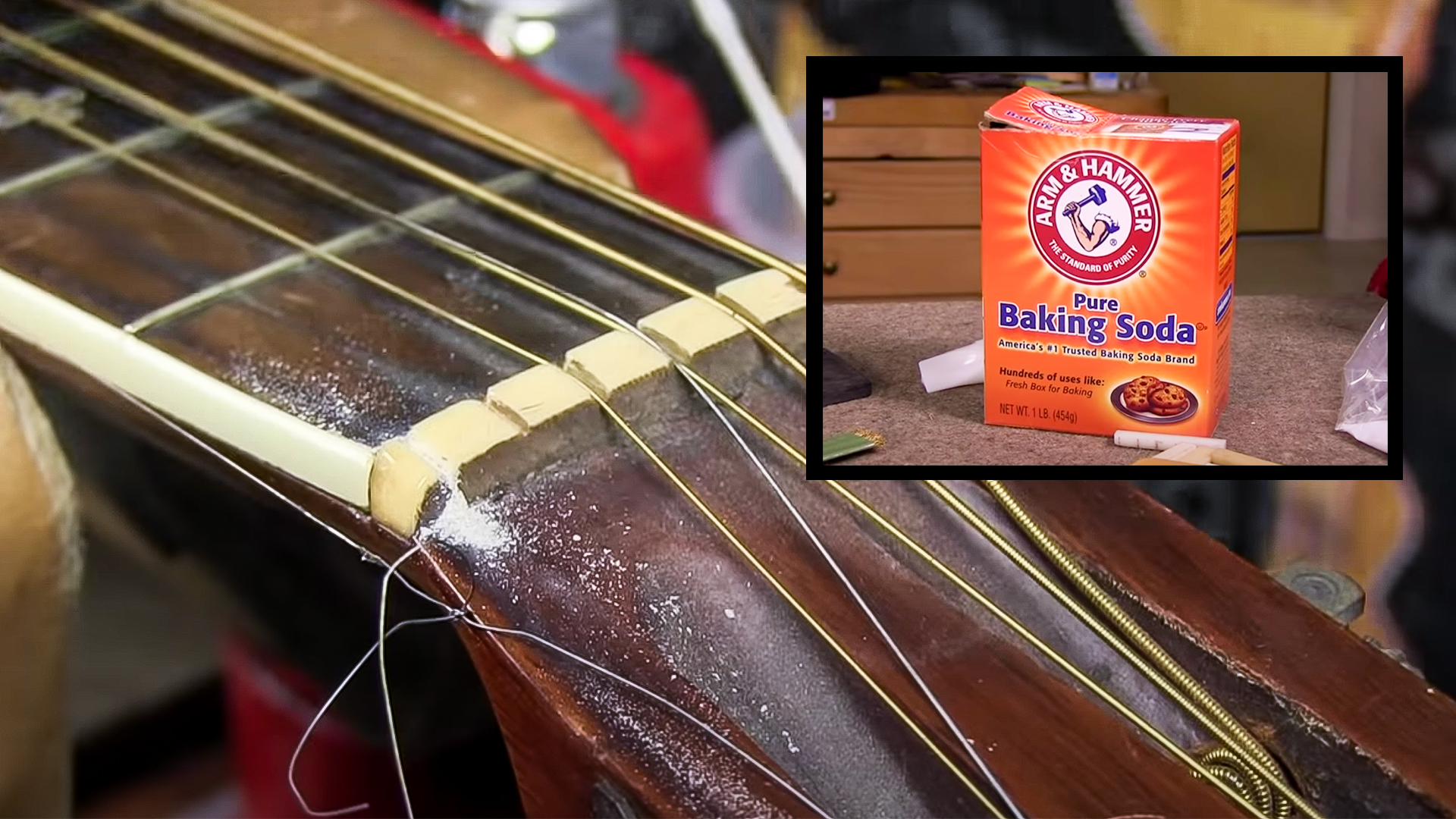 Fixer un écrou cassé avec du bicarbonate de soude ?