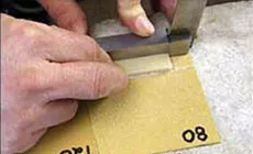 Ponçage de l'écrou vierge