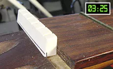 Marquage de l'écrou