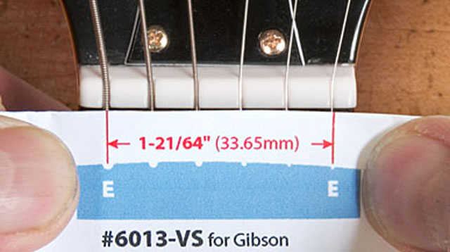 Feuille de dimensionnement Sillet de tête à fente