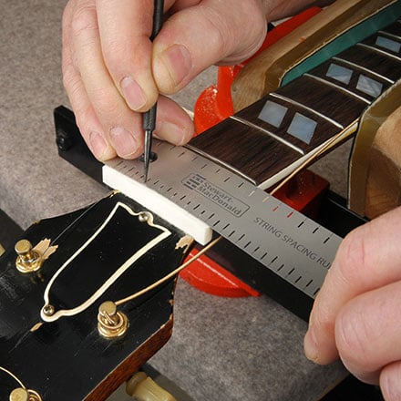 Règle d’espacement des cordes - Instructions