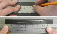 Photo : règle d’espacement des chaînes