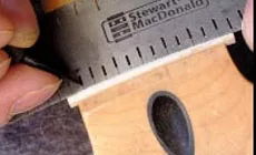 Photo : règle d’espacement des chaînes