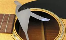 Retrait du pickguard