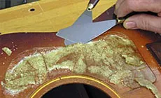 Raclage et écaillage