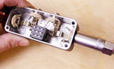 Completed bypass pedal