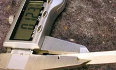 Mesure du pont sillet