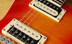 Photo : bobines d'humbucker exposées