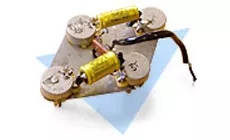 Câblage Les Paul retiré