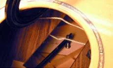 Gros plan sur le clamp de la sonde