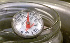 Thermostat pour pot de colle