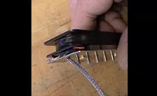 Rentrer les fils conducteurs