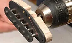 Plaque de montage de l’enrouleur de pickup maison