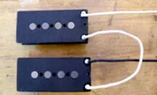 P-Bass câblage de pickup 