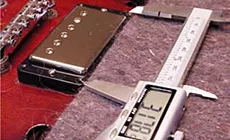 Mesure de la bague de montage du pickup 