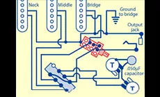 Câblage Strat personnalisé